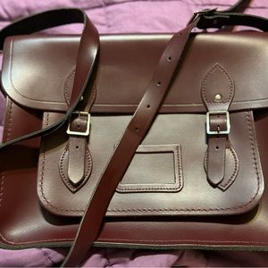 The Cambridge Satchel Company 13 inch oxblood satchel